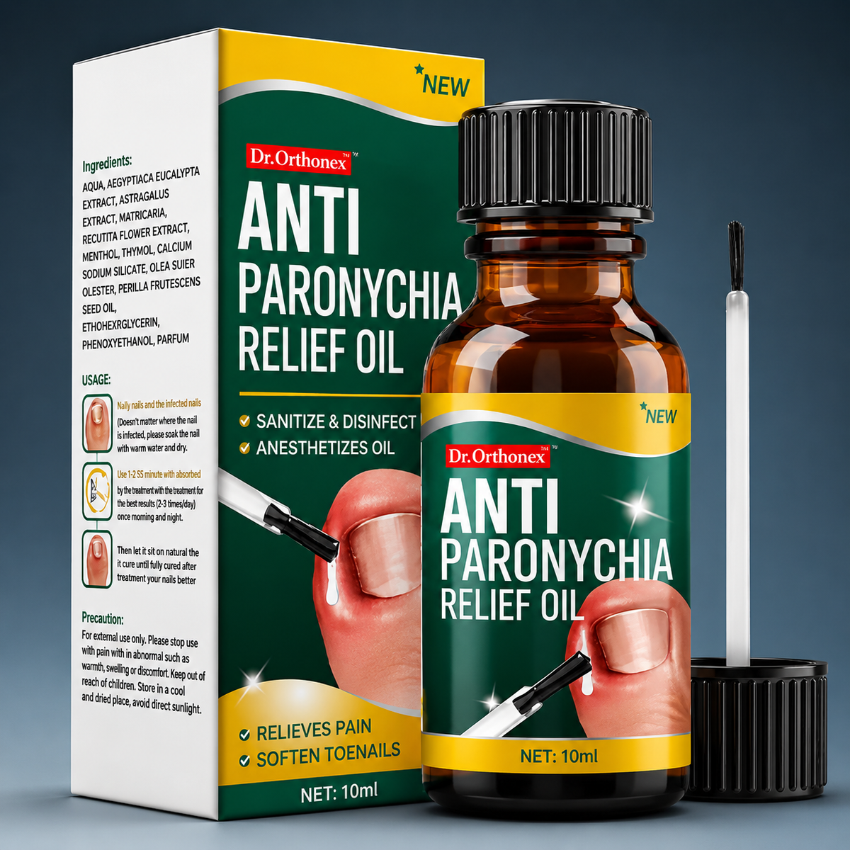 Anti Paronychia Relief Oil – Buy 1 Get 1 Free 🌿💅
